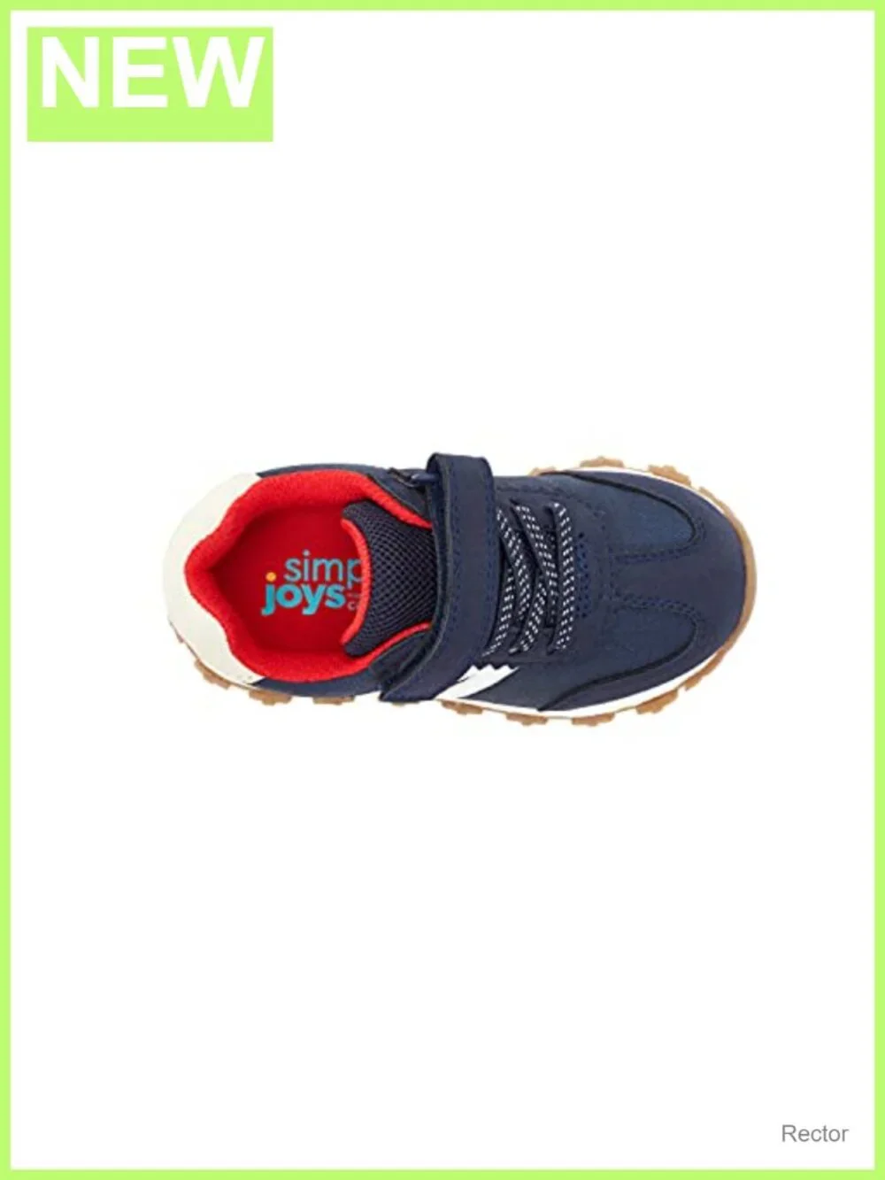 Kids Unisex Athletic Sneakers Retro Hook & Loop No-Tie Comfortable Playground